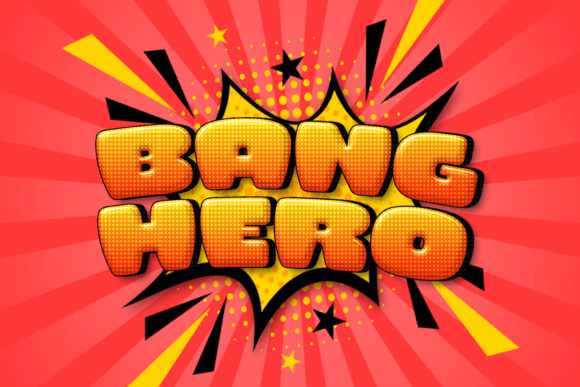 Bang Hero Font Review for Handmade Products and Shop Branding