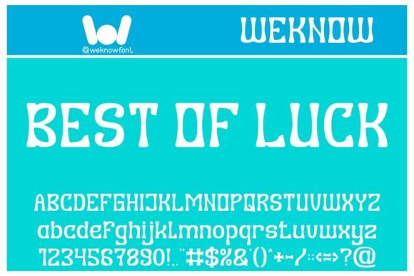 Best of Luck Font for Small Business Branding That Stands Out