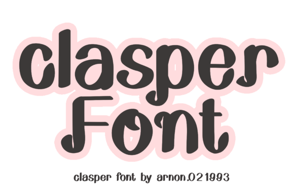 Clasper Display Font That Makes Campaign Messages Clearer