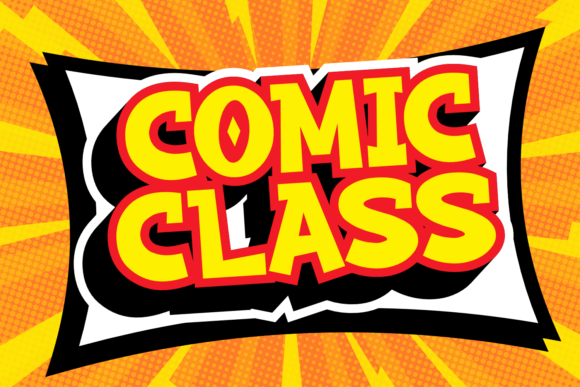 Comic Class: A Display Font That Brings Playful Elegance to Editorial Design