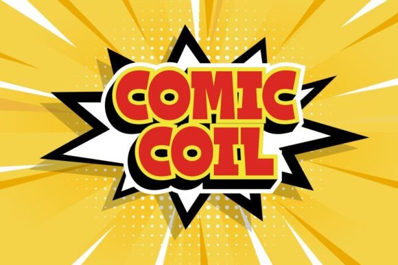Comic Coil: A Thick and Chunky Display Font for Bold Marketing