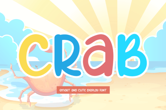 Crab Display Font: Bold and Friendly for Branding Projects