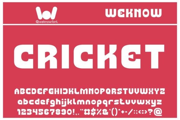 Cricket Font Review: A Techno-Sci-Fi Display Typeface for Web