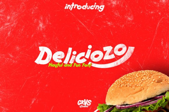 Deliciozo Font: Playful Display Type for Brands