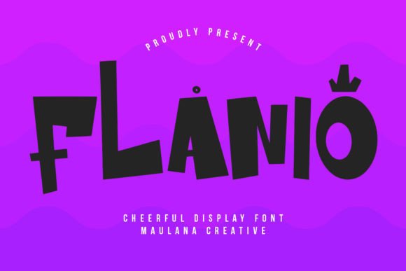 Flanio: A Modern Cheerful Sans Display Font for Standout Campaigns