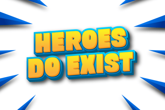 Heroes Do Exist: A Chunky Display Font for Web Designers