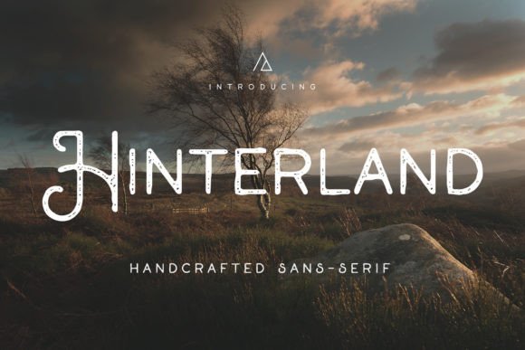 Hinterland: A Handcrafted Sans-Serif Font for Editorial Design