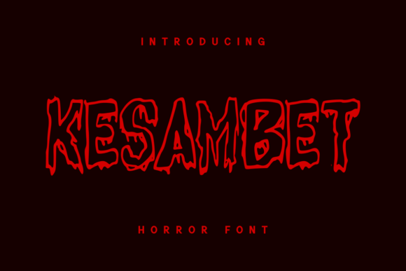 Kesambet Display Font for Small Business Branding
