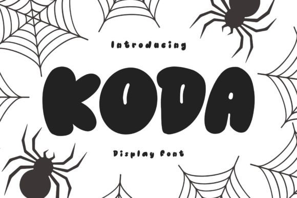 Koda: A Retro Display Font for Modern Branding