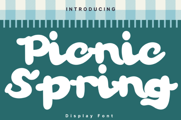 Picnic Spring Font: A Whimsical Handwritten Typeface for Display Projects
