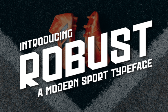 Robust: A Bold Display Font for Small Business Branding