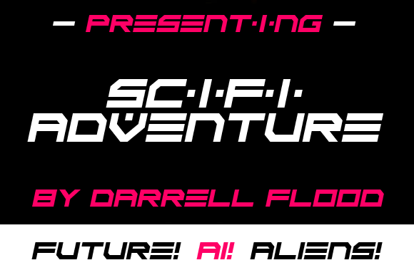 Scifi Adventure Font for Futuristic Marketing Campaigns