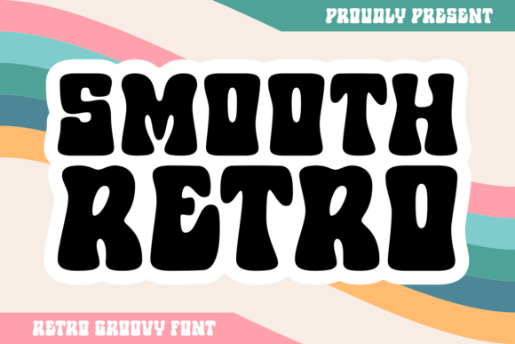 Smooth Retro Display Font for Headlines and Creative Branding