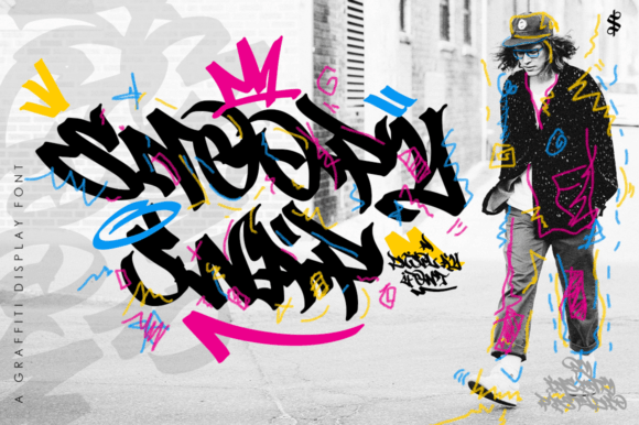 Snoopy Swap: Display Font for Urban and Street Art Campaigns