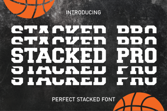Stacked Pro: A Display Font for Bold Editorial Headlines
