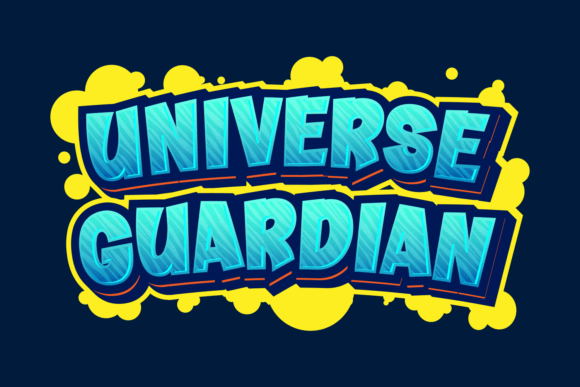 Universe Guardian: A Unique Display Font for Creative Business Branding